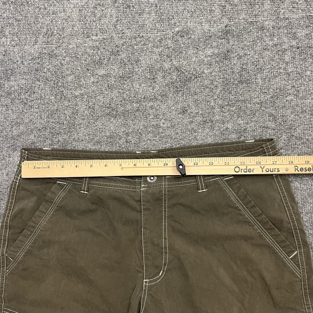 Sports Afield Shorts Mens 34 Brown Outdoor Utility Stretch Casual Hiking Comfort - Picture 4 of 5